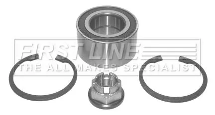 FIRST LINE FIRST LINE FBK806 Front Wheel Bearing Kit Fits Saab 9-3 9-5 