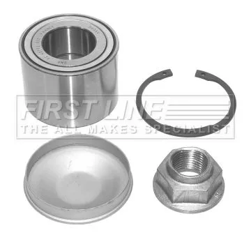 FIRST LINE FIRST LINE FBK909 Rear Wheel Bearing Kit Fits Audi Nissan Opel Renault Vauxhall A4 Primastar Trafi 
