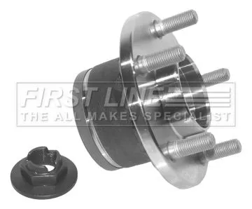 FIRST LINE FIRST LINE FBK951 Rear Wheel Bearing Kit Fits Ford Tourneo Connect Transit Connect 