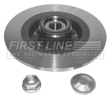 FIRST LINE FIRST LINE FBK988 Rear Wheel Bearing Kit Fits Renault Grand Scénic 