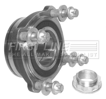 FIRST LINE FIRST LINE FBK990 Rear Wheel Bearing Kit Fits Bmw 5 6 7 Series X5 