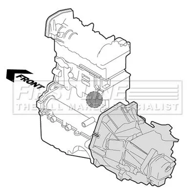 FIRST LINE FIRST LINE fem3368 Upper Right Engine Mount Fits Renault Espace 