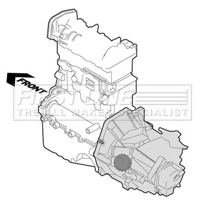 FIRST LINE FIRST LINE FEM3992 Lower Rear Engine Mount Fits Mercedes M-class 
