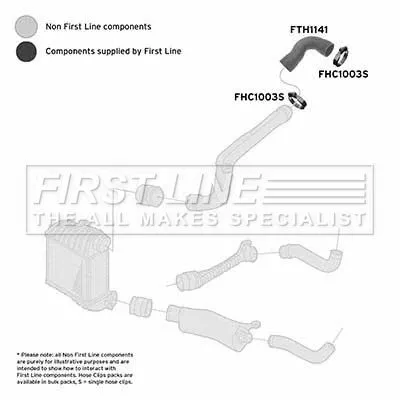 FIRST LINE FIRST LINE FTH1141 Turbo Air Hose Fits Skoda Vw Bora Golf Octavia 