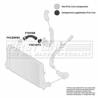 FIRST LINE FIRST LINE FTH1158 Turbo Air Hose Fits Audi Seat Skoda Vw A3 Eos Golf Golf Plus Jetta Octavia Passa 