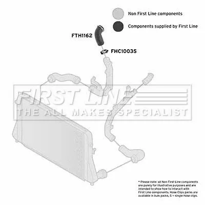 FIRST LINE FIRST LINE FTH1162 Turbo Air Hose Fits Audi Seat Skoda Vw A3 Altea Altea Xl Eos Golf Golf Plus Jett 