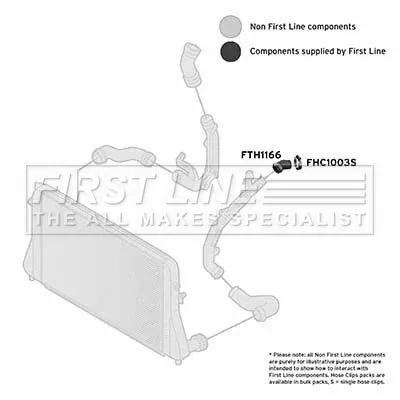 FIRST LINE FIRST LINE FTH1166 Turbo Air Hose Fits Audi Seat Skoda Vw A3 Altea Altea Xl Beetle Eos Golf Golf Pl 