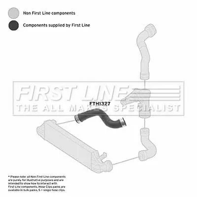 FIRST LINE FIRST LINE FTH1327 Turbo Air Hose Fits Mercedes C-class 