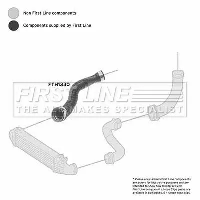FIRST LINE FIRST LINE FTH1330 Turbo Air Hose Fits Mercedes E-class 