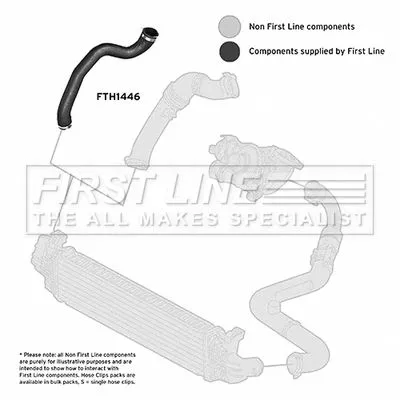 FIRST LINE FIRST LINE FTH1446 Turbo Air Hose Fits Ford C-max Focus Focus C-max 