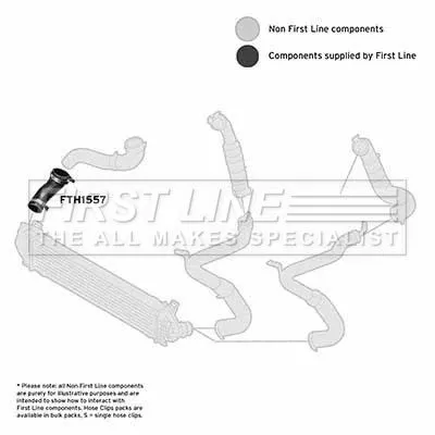 FIRST LINE FIRST LINE FTH1557 Turbo Air Hose Fits Ford C-max Focus Grand C-max Kuga 