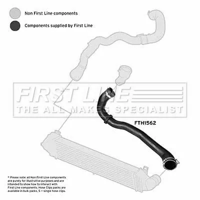 Turbo Air Hose Fits Ford Mondeo