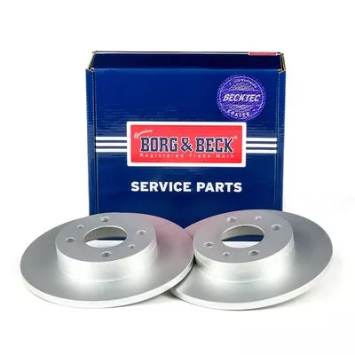 2x Front Rear Solid Brake Discs For Abarth Alfa Romeo Fiat Ford Lancia Yugo Zast