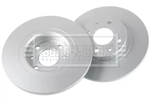 Borg and Beck Borg and Beck BBD4002 2x Front Solid Brake Discs For Alfa Romeo Fiat Lancia 145 146 155 500 500 C Brav 