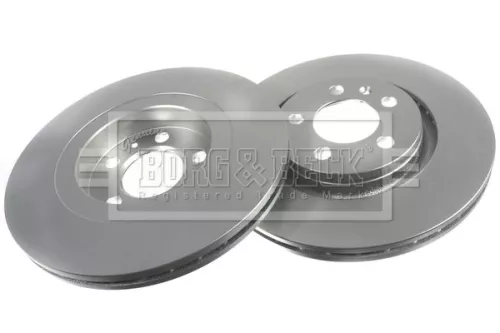 Borg and Beck Borg and Beck BBD4069 2x Front Vented Brake Discs For Audi Seat Skoda Vw A3 Bora Golf Leon New Beetle  