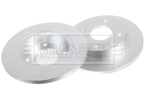 Borg and Beck Borg and Beck BBD4077 2x Front Solid Brake Discs For Ford Mazda 121 Fiesta Ka 240mm 