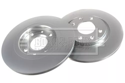 Borg and Beck Borg and Beck BBD4078 2x Front Solid Brake Discs For Citroën Peugeot 301 Berlingo / Berlingo First C-e 