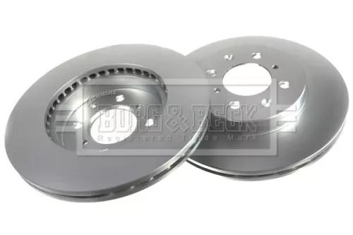 Borg and Beck Borg and Beck BBD4081 2x Front Vented Brake Discs For Honda Lotus Mg Rover 200 25 25 Commerce 400 45 C 