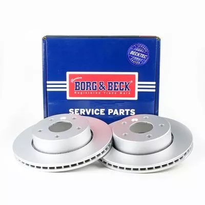 Borg and Beck Borg and Beck BBD4084 2x Front Vented Brake Discs For Land Rover Range Rover 295mm 