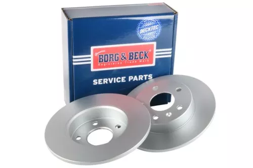 2x Rear Solid Brake Discs Fits Opel Vauxhall Astra Astra G Classic Astra H Class