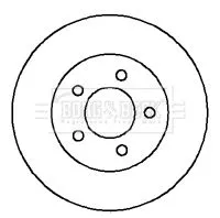2x Front Vented Brake Discs For Jeep Cherokee Grand Cherokee Wrangler 280mm