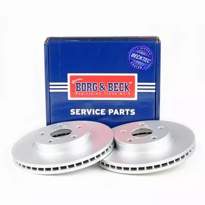 2x Front Vented Brake Discs For Toyota Avensis Corona 260mm