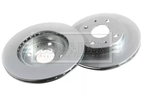 Borg and Beck Borg and Beck BBD4145 2x Front Vented Brake Discs For Daihatsu Perodua Subaru Cuore Justy Kenari Move  