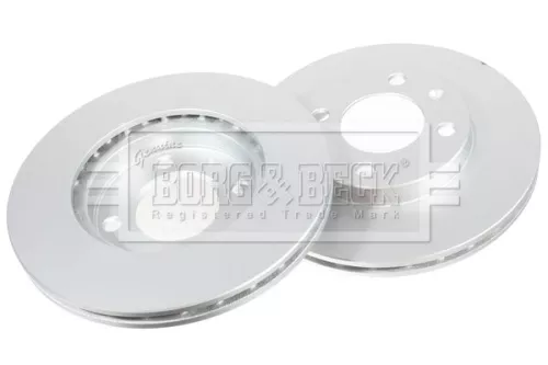 Borg and Beck Borg and Beck BBD4168 2x Front Vented Brake Discs For Audi Seat Vw 80 Cordoba Coupe Golf Ibiza Jetta P 