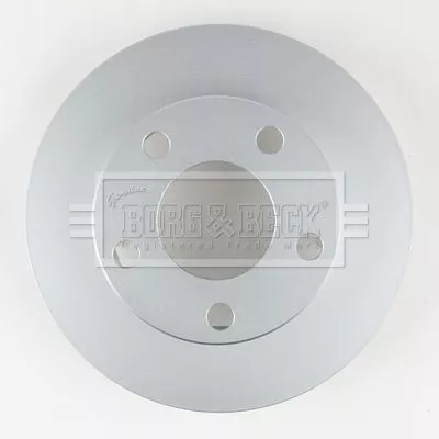 Borg and Beck Borg and Beck BBD4182 2x Rear Solid Brake Discs For Audi A6 A8 245mm 