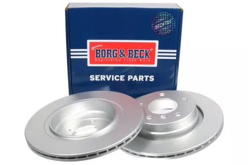 2x Rear Vented Brake Discs Fits Bmw 3 Series 294mm