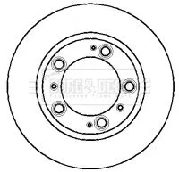 2x Rear Vented Brake Discs Fits Porsche Boxster 292mm