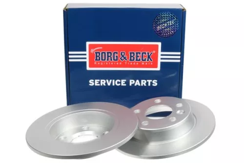 2x Rear Solid Brake Discs Fits Ford Seat Vw Alhambra Galaxy Sharan 268mm