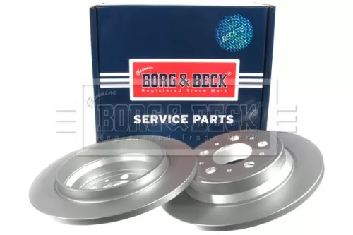 Borg and Beck Borg and Beck BBD4216 2x Rear Solid Brake Discs For Volvo S60 S70 S80 V70 Xc70 288mm 