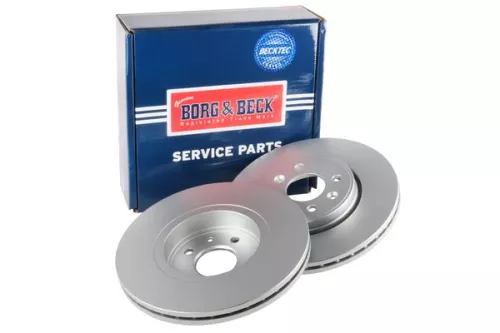 2x Front Vented Brake Discs For Dacia Renault Clio Dokker Kangoo Laguna Megane S