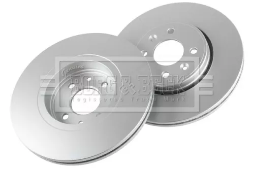 Borg and Beck Borg and Beck BBD4219 2x Front Vented Brake Discs For Dacia Renault Clio Dokker Kangoo Laguna Megane S 