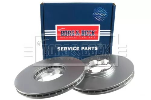 2x Front Vented Brake Discs For Ford Transit 294mm