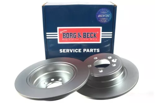 2x Rear Solid Brake Discs Fits Mg Rover 75 Mg Zt Mg Zt- 280mm