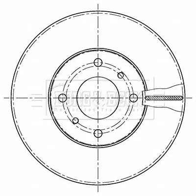 2x Front Vented Brake Discs Fits Nissan 200sx Almera Primera Silvia Skyline 280m