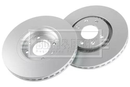 Borg and Beck Borg and Beck BBD4246 2x Front Vented Brake Discs For Citroën Ds Opel Peugeot Vauxhall 1007 2008 206 2 