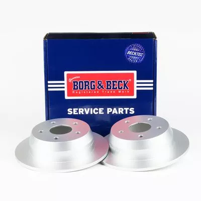 2x Rear Solid Brake Discs For Jeep Grand Cherokee 305mm