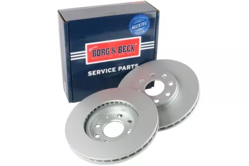 Borg and Beck Borg and Beck BBD4253 2x Front Vented Brake Discs For Opel Vauxhall Combo Combo Tour Corsa Corsavan Me 