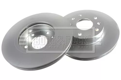 Borg and Beck Borg and Beck BBD4285 2x Front Vented Brake Discs For Land Rover Freelander 277mm 
