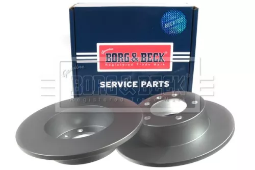 2x Rear Solid Brake Discs For Nissan Opel Renault Vauxhall Interstar Master Mast