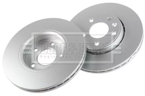Borg and Beck Borg and Beck BBD4297 2x Front Vented Brake Discs For Nissan Opel Renault Vauxhall Primastar Trafic Ii 
