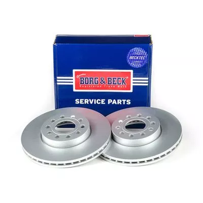 2x Front Vented Brake Discs For Audi Cupra Ford Seat Skoda Vw A3 A3 Allstreet Al