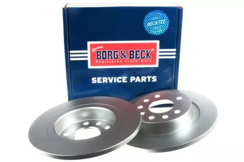 2x Rear Solid Brake Discs Fits Cadillac Fiat Opel Saab Vauxhall 9-3 9-3x Bls Cro