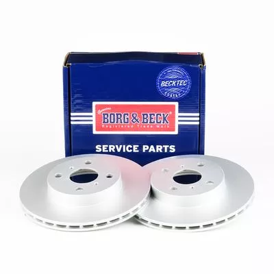 Borg and Beck Borg and Beck BBD4330 2x Front Vented Brake Discs For Toyota Paseo Sera Starlet 254mm 