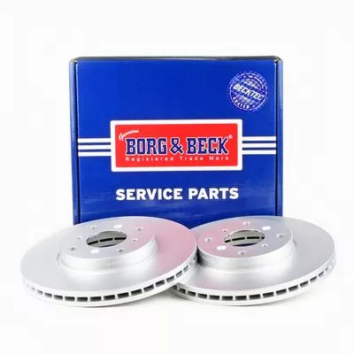 2x Front Vented Brake Discs For Honda Accord 282mm