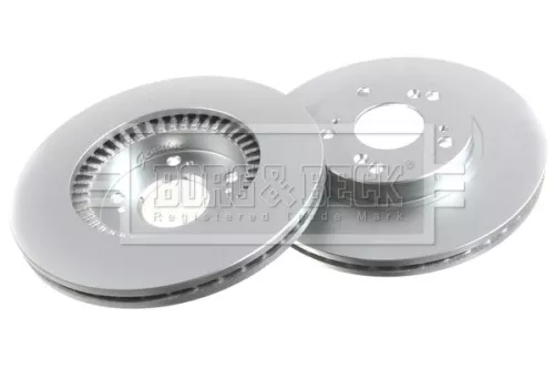 Borg and Beck Borg and Beck BBD4333 2x Front Vented Brake Discs For Honda Civic Cr-v Stepwgn Stream 282mm 