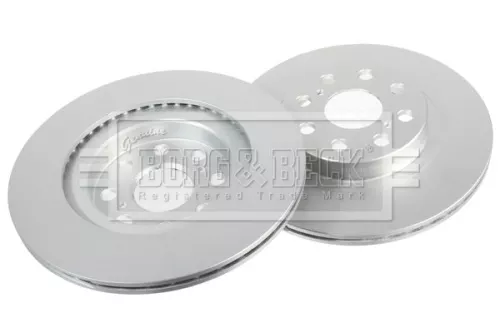 Borg and Beck Borg and Beck BBD4340 2x Rear Vented Brake Discs For Toyota Mr2 263mm 